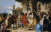 En dans i landskabet - Giovanni Domenico Tiepolo — visning af kunstværket