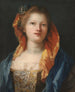 Portrait af en kvinde - Giovanni Domenico Tiepolo — visning af kunstværket