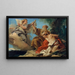 Le Sacrifice d'Isaac - Giovanni Domenico Tiepolo — indrammet kunstværk på væggen