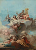 Triumf af Dyden - Giovanni Domenico Tiepolo — visning af kunstværket