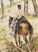 Cavalier en reconnaissance - Giovanni Fattori — visning af kunstværket