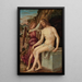 Le Christ ressuscité avec un ange - Giovanni Francesco Maineri — indrammet kunstværk på væggen
