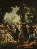 Saturn og musene - Giovanni Francesco Romanelli — visning af kunstværket