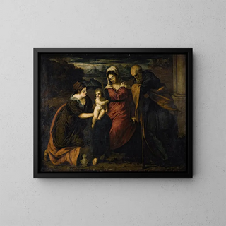 Giovanni Galizzi - The Holy Family With Mary Magdalene.webp
