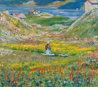 Vallée en fleurs - Giovanni Giacometti — visning af kunstværket