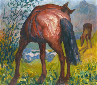 Giovanni Giacometti - Red Horse.webp