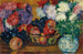 naturtro med asters, æbler og druer - Giovanni Giacometti — visning af kunstværket