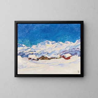 Giovanni Giacometti - Winterlandscape Near Maloja.webp