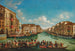 Regatta på Grand Canal Venedig - Giovanni Grubacs — visning af kunstværket