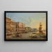 Le Palais des Doges et le Grand Canal Venise - Giovanni Grubacs — indrammet kunstværk på væggen