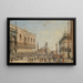 Venedig Piazza San Marco - Giovanni Grubacs — indrammet kunstværk på væggen