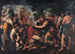 Mødet mellem Esaú og Jakob - Giovanni Maria Bottala — visning af kunstværket