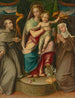 La Vierge à l'Enfant avec saint François et sainte Claire - Giovanni Maria Butteri — visning af kunstværket