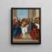 La circoncision - Giovanni Maria Viani — indrammet kunstværk på væggen