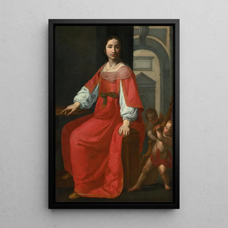 Giovanni Martinelli - Saint Cecilia With Two Angels.webp