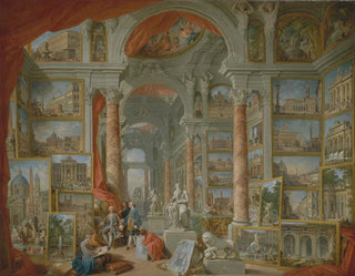 Rome moderne - Giovanni Paolo Panini — visning af kunstværket