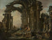 Ruins romaines - Giovanni Paolo Panini — visning af kunstværket