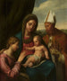 Mariage mystique de sainte Catherine - Giovanni da Udine — visning af kunstværket
