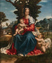La Vierge à l’Enfant avec saint Jean - Baptiste dans un paysage - Girolamo Alibrandi — visning af kunstværket