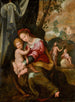 La Vierge à l'Enfant avec Noli Me Tangere Beyond - Girolamo Macchietti — visning af kunstværket