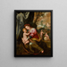 La Vierge à l'Enfant avec Noli Me Tangere Beyond - Girolamo Macchietti — indrammet kunstværk på væggen