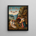 La Sainte Famille - Girolamo Marchesi — indrammet kunstværk på væggen
