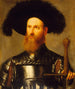 Portrait af en mand i rustning - Girolamo Romanino — visning af kunstværket