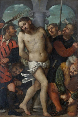 Girolamo Romanino - The Flagellation.webp