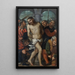 La Flagellation - Girolamo Romanino — indrammet kunstværk på væggen