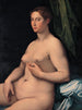 En kvinde sidder - Girolamo Siciolante da Sermoneta — visning af kunstværket