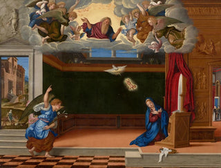 Girolamo da Santacroce - The Annunciation.webp