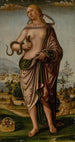 Cleopatra og aspiken - Girolamo di Benvenuto — visning af kunstværket