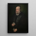 Portrait af en gammel mand - Giulio Campi — indrammet kunstværk på væggen