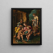 La Sainte Famille - Giulio Romano — indrammet kunstværk på væggen