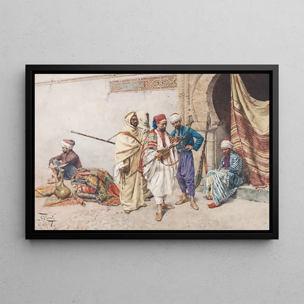 Giulio Rosati - The seller of arms.webp