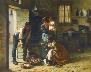 Le Poissonnier - Giuseppe Barison — visning af kunstværket
