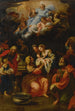 La naissance de la Vierge - Giuseppe Bartolomeo Chiari — visning af kunstværket
