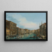 Vue du Grand Canal depuis le Palazzo Grimani - Giuseppe Bernardino Bison — indrammet kunstværk på væggen