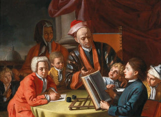 La Leçon - Giuseppe Bonito — visning af kunstværket