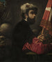 Portrait af en mand som Saint Georg - Giuseppe Caletti — visning af kunstværket