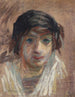 Tête de femme - Giuseppe Cominetti — visning af kunstværket
