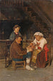 Aide pour la dentellière - Giuseppe Costantini — visning af kunstværket