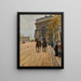L'Arc de Triomphe Paris - Giuseppe De Nittis — indrammet kunstværk på væggen