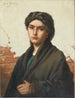 Portrait af en pige - Giuseppe Ghedina — visning af kunstværket