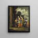 La Visitation - Giuseppe Maria Crespi — indrammet kunstværk på væggen