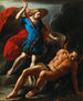 Saint Michel vainquant Lucifer - Giuseppe Marullo — visning af kunstværket
