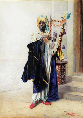 Giuseppe Signorini - Musician With Cithar.webp