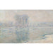 Reproduktion af maleriet Glaçons, Effet Blanc - Claude Monet