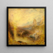 Glaucus og Scylla - Joseph Mallord William Turner — indrammet kunstværk på væggen