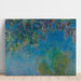 Reproduktion af maleriet Glycine-maleri - Claude Monet